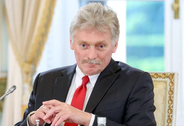 Russia Putin International News Agencies Heads 9181743 04.06.2026 Kremlin spokesman Dmitry Peskov attends a meeting of Russian President Vladimir Putin with heads of international news agencies as part of the St. Petersburg International Economic Forum (SPIEF) at the Constantine Palace in Strelna in the suburb of St. Petersburg, Russia. Alexander Kazakov Sputnik St. Petersburg Russia  Copyright: xAlexanderxKazakovx