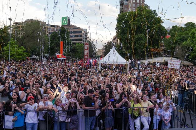 RUSSIA, YEREVAN - JUNE 4, 2026: Activists gather in Freedom Square to rally for Prosperous Armenia ahead of the June 7 election to the National Assembly. Alexander Patrin TASS  93374442
