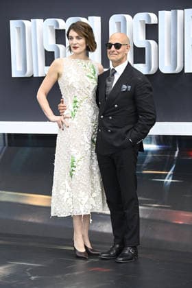Disclosure Day UK premiere, Cineworld Leicester Square, London, UK, 04 June 2026. Felicity Blunt and Stanley Tucci at the UK premiere of Disclosure Day, Cineworld Leicester Square, London, UK, 04 June 2026., Credit:Justin Ng Avalon United Kingdom, London  Copyright: xJustinxNgx xAvalonx 1107757840