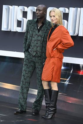 Disclosure Day UK premiere, Cineworld Leicester Square, London, UK, 04 June 2026. Ozwald Boateng and Hanna Hultberg at the UK premiere of Disclosure Day, Cineworld Leicester Square, London, UK, 04 June 2026., Credit:Justin Ng Avalon United Kingdom, London  Copyright: xJustinxNgx xAvalonx 1107763520