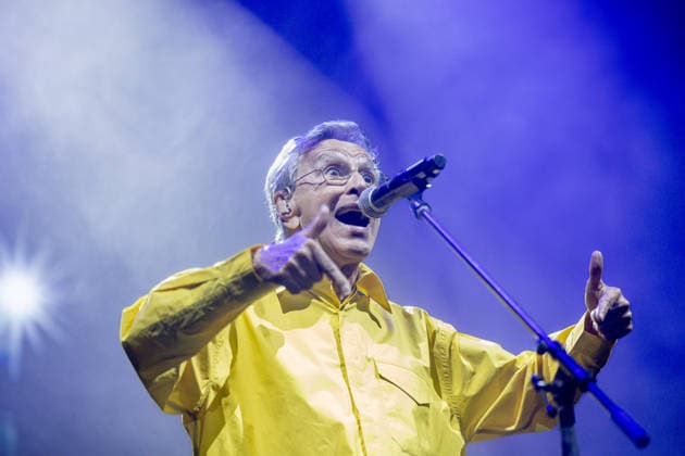 Caetano Veloso concert at the Movistar Arena The Brazilian artist Caetano Veloso, during his concert at the Movistar Arena, on June 4, 2026, in Madrid Spain The Brazilian artist, with his performance, covers a decisive trajectory to understand the contemporary culture of Brazil 04 JUNE 2026 CONCERT CAETANO MÚSICA MUSIC MUSICIAN ARTIST Madrid Madrid Madrid Spain  Copyright: xRicardoxRubiox 7571652
