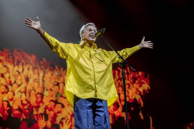 Caetano Veloso concert at the Movistar Arena The Brazilian artist Caetano Veloso, during his concert at the Movistar Arena, on June 4, 2026, in Madrid Spain The Brazilian artist, with his performance, covers a decisive trajectory to understand the contemporary culture of Brazil 04 JUNE 2026 CONCERT CAETANO MUSIC MUSICIAN ARTIST Madrid Madrid Madrid Spain  Copyright: xRicardoxRubiox 7571657