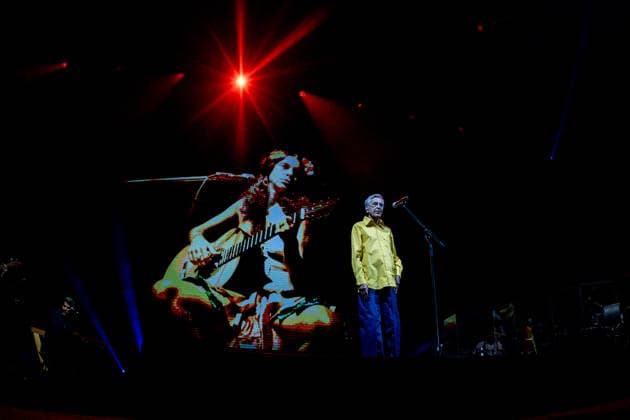Caetano Veloso concert at the Movistar Arena The Brazilian artist Caetano Veloso, during his concert at the Movistar Arena, on June 4, 2026, in Madrid Spain The Brazilian artist, with his performance, covers a decisive trajectory to understand the contemporary culture of Brazil 04 JUNE 2026 CONCERT CAETANO MUSIC MUSICIAN ARTIST Madrid Madrid Madrid Spain  Copyright: xRicardoxRubiox 7571660