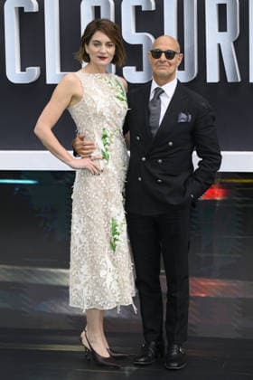 Celebrities attend the Disclosure Day film premiere at Leicester Square, London Featuring: Felicity Blunt and Stanley Tucci Where: London, United Kingdom When: 04 Jun 2026 Credit: Cover Images **NOT AVAILABLE FOR HELLO MAGAZINE** EDITORIAL USE ONLY. NOT FOR USE BY NEWSPAPERS BASED IN THE UK. Copyright: xx coverimg55749012