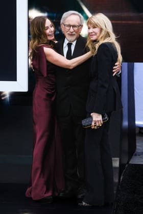 UK Premiere of DISCLOSURE DAY on Thursday 4 June 2026 Kristie Macosko Krieger, Steven Spielberg and Kate Capshaw attends the UK Premiere of DISCLOSURE DAY on Thursday 4 June 2026 at Cineworld Leicester Square, London. ., Credit:Julie Edwards Avalon  Copyright: xJuliexEdwardsx xAvalonx 1107791041