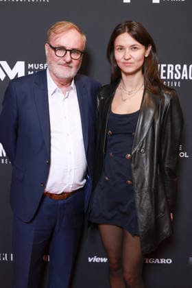 Gianni Versace Retrospective Photocall - Paris Curator Karl von der Ahe and Curator Saskia Lubnow attend the Gianni Versace Retrospective Photocall held at the Maillol Meseum on June 4, 2026 in Paris, France. Photo by David BoyerBACAPRESS.COM Paris France  Copyright: xBoyerxDavid ABACAx