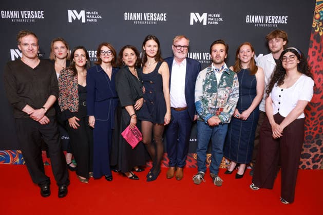 Gianni Versace Retrospective Photocall - Paris Curator Saskia Lubnow and Curator Karl von der Ahe attend the Gianni Versace Retrospective Photocall held at the Maillol Meseum on June 4, 2026 in Paris, France. Photo by David BoyerBACAPRESS.COM Paris France  Copyright: xBoyerxDavid ABACAx
