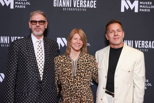 Gianni Versace Retrospective Photocall - Paris Doris Brugger attends the Gianni Versace Retrospective Photocall held at the Maillol Meseum on June 4, 2026 in Paris, France. Photo by David BoyerBACAPRESS.COM Paris France  Copyright: xBoyerxDavid ABACAx