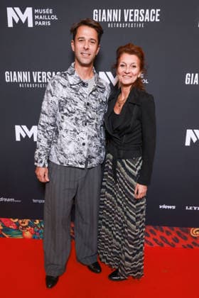 Gianni Versace Retrospective Photocall - Paris Cedric Galonske and Severine Morisseau attend the Gianni Versace Retrospective Photocall held at the Maillol Meseum on June 4, 2026 in Paris, France. Photo by David BoyerBACAPRESS.COM Paris France  Copyright: xBoyerxDavid ABACAx
