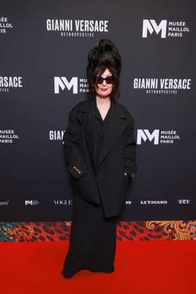 Gianni Versace Retrospective Photocall - Paris Diane Pernet attends the Gianni Versace Retrospective Photocall held at the Maillol Meseum on June 4, 2026 in Paris, France. Photo by David BoyerBACAPRESS.COM Paris France  Copyright: xBoyerxDavid ABACAx