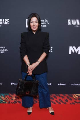 Gianni Versace Retrospective Photocall - Paris Karima Charni attends the Gianni Versace Retrospective Photocall held at the Maillol Meseum on June 4, 2026 in Paris, France. Photo by David BoyerBACAPRESS.COM Paris France  Copyright: xBoyerxDavid ABACAx