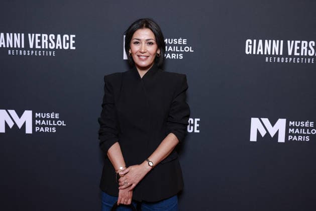 Gianni Versace Retrospective Photocall - Paris Karima Charni attends the Gianni Versace Retrospective Photocall held at the Maillol Meseum on June 4, 2026 in Paris, France. Photo by David BoyerBACAPRESS.COM Paris France  Copyright: xBoyerxDavid ABACAx