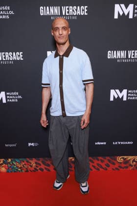Gianni Versace Retrospective Photocall - Paris Abde Maziane attends the Gianni Versace Retrospective Photocall held at the Maillol Meseum on June 4, 2026 in Paris, France. Photo by David BoyerBACAPRESS.COM Paris France  Copyright: xBoyerxDavid ABACAx