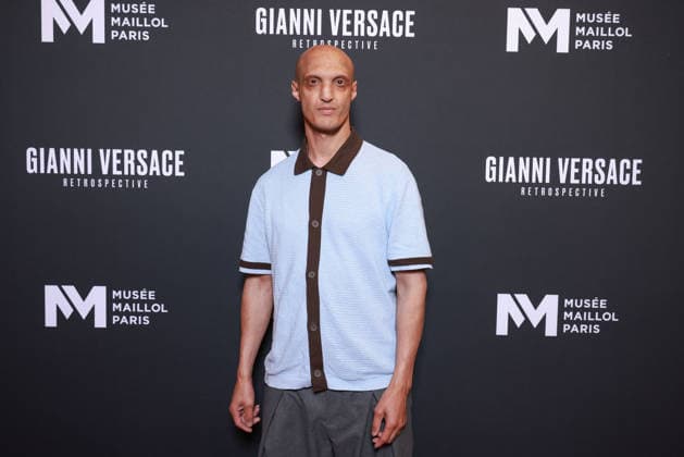 Gianni Versace Retrospective Photocall - Paris Abde Maziane attends the Gianni Versace Retrospective Photocall held at the Maillol Meseum on June 4, 2026 in Paris, France. Photo by David BoyerBACAPRESS.COM Paris France  Copyright: xBoyerxDavid ABACAx