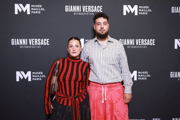 Gianni Versace Retrospective Photocall - Paris Laura Da Costa and Alessandro Tedone attend the Gianni Versace Retrospective Photocall held at the Maillol Meseum on June 4, 2026 in Paris, France. Photo by David BoyerBACAPRESS.COM Paris France  Copyright: xBoyerxDavid ABACAx