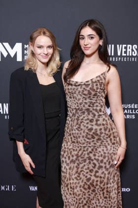 Gianni Versace Retrospective Photocall - Paris Alena Brossaud and Nina Esteghlall attend the Gianni Versace Retrospective Photocall held at the Maillol Meseum on June 4, 2026 in Paris, France. Photo by David BoyerBACAPRESS.COM Paris France  Copyright: xBoyerxDavid ABACAx