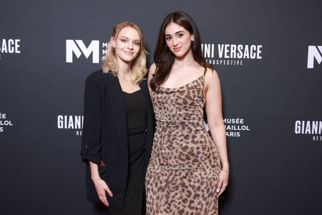 Gianni Versace Retrospective Photocall - Paris Alena Brossaud and Nina Esteghlall attend the Gianni Versace Retrospective Photocall held at the Maillol Meseum on June 4, 2026 in Paris, France. Photo by David BoyerBACAPRESS.COM Paris France  Copyright: xBoyerxDavid ABACAx