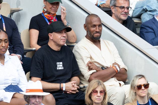 2026 French Open - Cut Killer, Boris Diaw In Stand Day 12 NB Cut Killer, Boris Diaw in stand Day 12 during the 2026 French Open at Roland Garros on June 04, 2026 in Paris, France. Photo by Nasser Berzane ABACAPRESS.COM  Copyright: xBerzanexNasser ABACAx