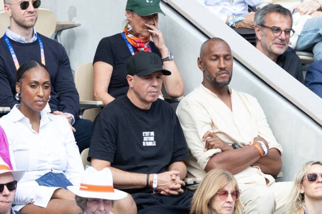 2026 French Open - Cut Killer, Boris Diaw In Stand Day 12 NB Cut Killer, Boris Diaw in stand Day 12 during the 2026 French Open at Roland Garros on June 04, 2026 in Paris, France. Photo by Nasser Berzane ABACAPRESS.COM  Copyright: xBerzanexNasser ABACAx