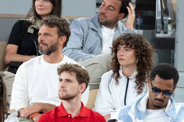 2026 French Open - Arnaud Binard, Maya Rose Binard In Stand Day 12 NB Arnaud Binard, Maya Rose Binard in stand Day 12 during the 2026 French Open at Roland Garros on June 04, 2026 in Paris, France. Photo by Nasser Berzane ABACAPRESS.COM  Copyright: xBerzanexNasser ABACAx