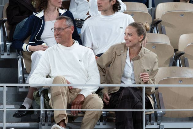 2026 French Open - Amandine Petit In Stand Day 12 NB Jean-Luc Petit, Amandine Petit in stand Day 12 during the 2026 French Open at Roland Garros on June 04, 2026 in Paris, France. Photo by Nasser Berzane ABACAPRESS.COM  Copyright: xBerzanexNasser ABACAx