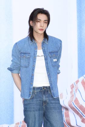 Photocall with Hyunjin of Stray Kids at Guess Jeans Hyunjin, Stray Kids 06 04 2026 Photocall with Hyunjin of Stray Kids at Guess Jeans held at the Guess Jeans in West Hollywood, CA Photo by Izumi Hasegawa Hollywood News Wire Inc. West Hollywood CA USA EDITORIAL USE ONLY Copyright: xx IzumixHasegawax xHollywoodxNewsxWirexInc.x hnphotos096947