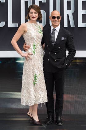 Disclosure Day UK Premiere in London LONDON, UNITED KINGDOM - JUNE 04: Felicity Blunt and Stanley Tucci attend the UK premiere of Disclosure Day at Cineworld Leicester Square in London, United Kingdom on June 04, 2026. Wiktor Szymanowicz Anadolu London United Kingdom. Editorial use only. Please get in touch for any other usage.  Copyright: x2026xAnadoluxWiktorxSzymanowiczx