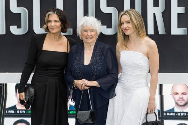 Disclosure Day UK Premiere in London LONDON, UNITED KINGDOM - JUNE 04: Ali Hewson (L) and Jordan Hewson (R) attend the UK premiere of Disclosure Day at Cineworld Leicester Square in London, United Kingdom on June 04, 2026. Wiktor Szymanowicz Anadolu London United Kingdom. Editorial use only. Please get in touch for any other usage.  Copyright: x2026xAnadoluxWiktorxSzymanowiczx