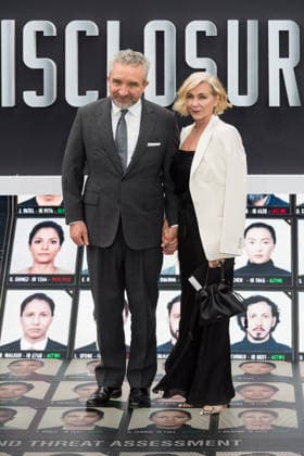 Disclosure Day UK Premiere in London LONDON, UNITED KINGDOM - JUNE 04: Eddie Marsan and Janine Schneider-Marsan attend the UK premiere of Disclosure Day at Cineworld Leicester Square in London, United Kingdom on June 04, 2026. Wiktor Szymanowicz Anadolu London United Kingdom. Editorial use only. Please get in touch for any other usage.  Copyright: x2026xAnadoluxWiktorxSzymanowiczx