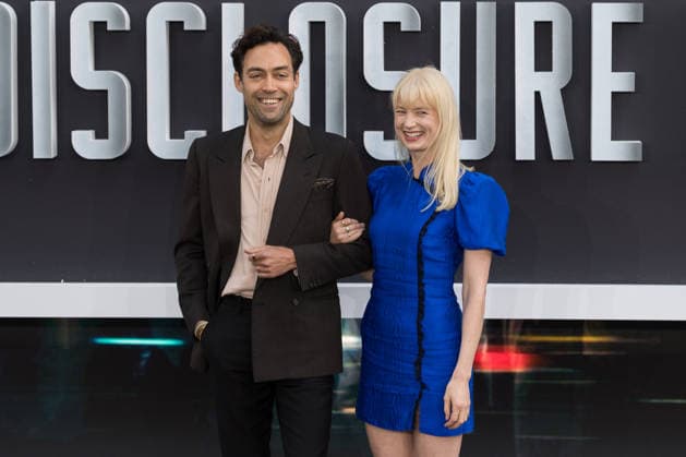 Disclosure Day UK Premiere in London LONDON, UNITED KINGDOM - JUNE 04: Alex Hassell and Emma King attend the UK premiere of Disclosure Day at Cineworld Leicester Square in London, United Kingdom on June 04, 2026. Wiktor Szymanowicz Anadolu London United Kingdom. Editorial use only. Please get in touch for any other usage.  Copyright: x2026xAnadoluxWiktorxSzymanowiczx