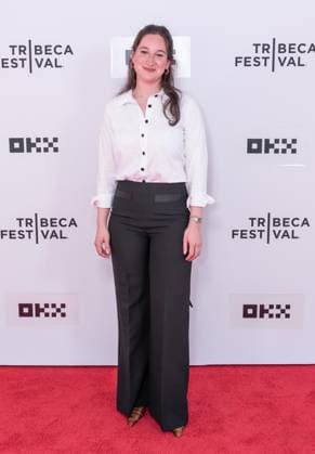 June 4, 2026, New York, New York, USA: Emma Sassoon attends premiere of political documentary Mario at 25th annual Tribeca Film Festival at SVA Theatre in New York, NY on June 4, 2026. New York USA - ZUMAr339 20260604_znp_r339_068 Copyright: xLevxRadinx