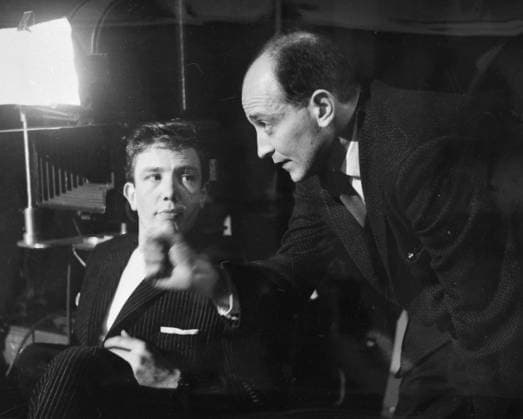 RECORD DATE NOT STATED Actors Karel Reisz and Albert Finney in the movie Saturday Night and Sunday Morning, UK 1960  !ACHTUNG AUFNAHMEDATUM GESCHÄTZT!