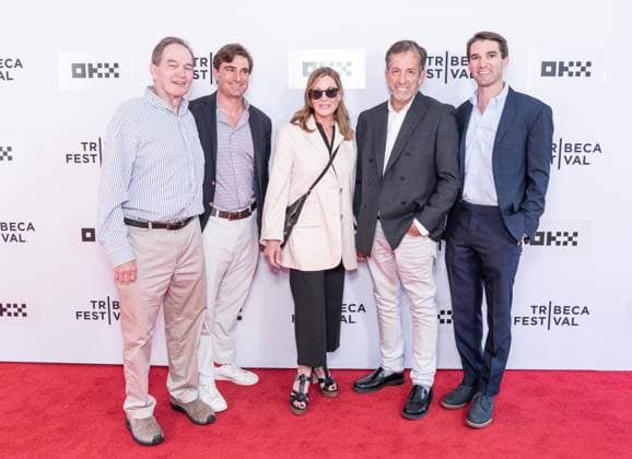 June 4, 2026, Bronx, New York, USA: Peter Kunhardt, Teddy Kunhardt, Maria Cuomo Cole, Kenneth Cole and George Kunhardt attend premiere of political documentary Mario at 25th annual Tribeca Film Festival at SVA Theatre in New York, NY on June 4, 2026. Bronx USA - ZUMAr339 20260604_znp_r339_076 Copyright: xLevxRadinx