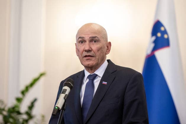 National Assembly of Slovenia in Ljubljana - 04 Jun 2026 Janez Janöa Prime Minister of Slovenia attend the First meeting of 16th Government of Slovenia. Ljubljana Slovenia Copyright: xAndrejxTarfilax xSOPAxImagesx DSC_0289
