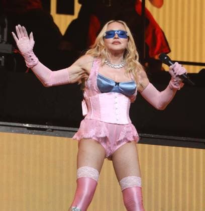 June 4, 2026, New York, New York, USA: Singer icon MADONNA performs a surprise pop up concert partnered with the app Grindr in Time Square to promote her new album Confessions ll also called Confessions on the Dance Floor - Part ll. New York USA - ZUMAk03_ 20260604_zaf_k03_064 Copyright: xNancyxKaszermanx
