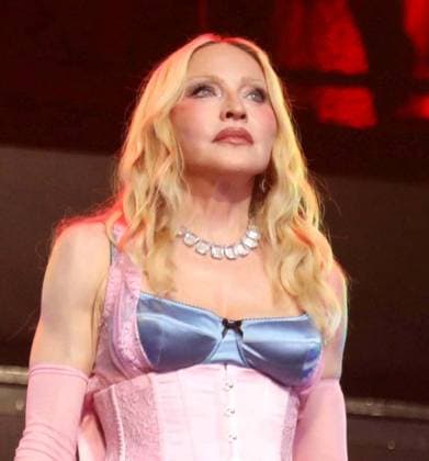 June 4, 2026, New York, New York, USA: Singer icon MADONNA performs a surprise pop up concert partnered with the app Grindr in Time Square to promote her new album Confessions ll also called Confessions on the Dance Floor - Part ll. New York USA - ZUMAk03_ 20260604_zaf_k03_087 Copyright: xNancyxKaszermanx