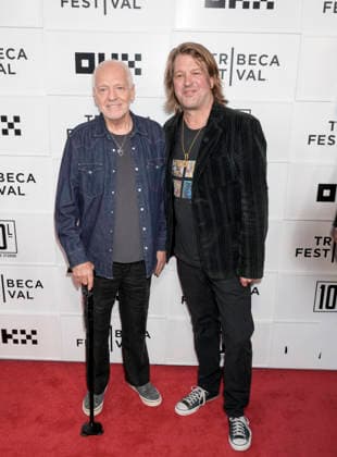 FRAMPTON World Premiere Director Rob Arthur, Peter Frampton attends the World Premiere of FRAMPTON held during the Tribeca Film Festival at OKX Theater BMCC TPAC in New York on Thursday, June 5th, 2026., Credit:Jennifer Graylock Avalon United States, New York, New York City, OKX Theater BMCC TPAC  Copyright: xJenniferxGraylockx xAvalonx 1107825411