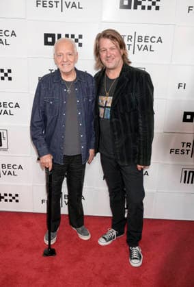 FRAMPTON World Premiere Director Rob Arthur, Peter Frampton attends the World Premiere of FRAMPTON held during the Tribeca Film Festival at OKX Theater BMCC TPAC in New York on Thursday, June 5th, 2026., Credit:Jennifer Graylock Avalon United States, New York, New York City, OKX Theater BMCC TPAC  Copyright: xJenniferxGraylockx xAvalonx 1107825420