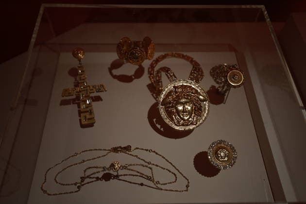 Gianni Versace Retrospective exhibition at the Musee Maillol in Paris PARIS, FRANCE - JUNE 4: Gianni Versace Retrospective exhibition at the Musee Maillol in Paris, France on June 4, 2026. The exhibition, running from June 5 to September 6, 2026, features more than 400 original designs and iconic objects linked to fashion designer Gianni Versace. Mohamad Salaheldin Abdelghani Alsayed Anadolu Paris France. Editorial use only. Please get in touch for any other usage.  Copyright: x2026xAnadoluxMohamadxSalaheldinxAbdelghanixAlsayedx
