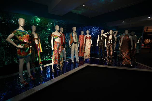 Gianni Versace Retrospective exhibition at the Musee Maillol in Paris PARIS, FRANCE - JUNE 4: Gianni Versace Retrospective exhibition at the Musee Maillol in Paris, France on June 4, 2026. The exhibition, running from June 5 to September 6, 2026, features more than 400 original designs and iconic objects linked to fashion designer Gianni Versace. Mohamad Salaheldin Abdelghani Alsayed Anadolu Paris France. Editorial use only. Please get in touch for any other usage.  Copyright: x2026xAnadoluxMohamadxSalaheldinxAbdelghanixAlsayedx
