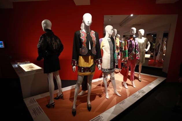Gianni Versace Retrospective exhibition at the Musee Maillol in Paris PARIS, FRANCE - JUNE 4: Gianni Versace Retrospective exhibition at the Musee Maillol in Paris, France on June 4, 2026. The exhibition, running from June 5 to September 6, 2026, features more than 400 original designs and iconic objects linked to fashion designer Gianni Versace. Mohamad Salaheldin Abdelghani Alsayed Anadolu Paris France. Editorial use only. Please get in touch for any other usage.  Copyright: x2026xAnadoluxMohamadxSalaheldinxAbdelghanixAlsayedx