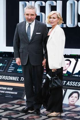 Eddie Marsan mit Ehefrau Janine Schneider-Marsan bei der Premiere des Kinofilms Disclosure Day im Cineworld Leicester Square. London, 04.06.2026 *** Eddie Marsan with wife Janine Schneider Marsan at the premiere of the movie Disclosure Day at Cineworld Leicester Square London, 04 06 2026 Foto:xJ.xEdwardsx xFuturexImagex disclosure_london_6606