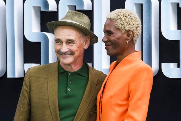 Mark Rylance und Amanda Parker bei der Premiere des Kinofilms Disclosure Day im Cineworld Leicester Square. London, 04.06.2026 *** Mark Rylance and Amanda Parker at the premiere of the movie Disclosure Day at Cineworld Leicester Square London, 04 06 2026 Foto:xJ.xEdwardsx xFuturexImagex disclosure_london_6623