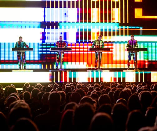 Kraftwerk at Royal Albert Hall 04_June_2026 Kraftwerk perform at Royal Albert Hall in London on 4th June 2026., Credit:Zoran Veselinovic Avalon UK, London, Royal Albert Hall  Copyright: xZoranxVeselinovicx xAvalonx 1107840774