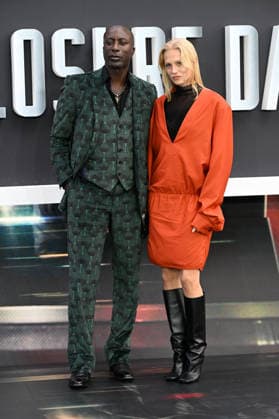 Disclosure Day UK Premiere LONDON, ENGLAND - JUNE 04: Ozwald Boateng and Hanna Hultberg attending Disclosure Day UK Premiere, Cineworld, Leicester Square on June 04, 2026 in London, England. CAP MAR MAR Great Britain Copyright: xMartinxHarris CapitalxPicturesx