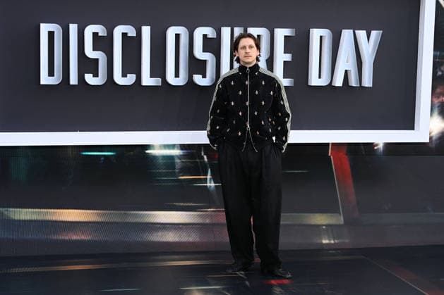 Disclosure Day UK Premiere LONDON, ENGLAND - JUNE 04: Barry Can t Swim attending Disclosure Day UK Premiere, Cineworld, Leicester Square on June 04, 2026 in London, England. CAP MAR MAR Great Britain Copyright: xMartinxHarris CapitalxPicturesx