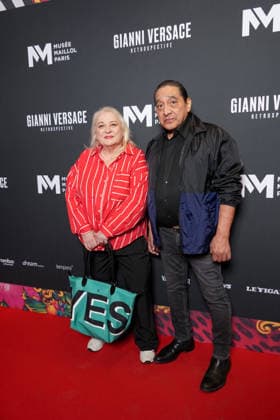 Josiane Balasko, George Aguilar Personalities at the first major French retrospective devoted to Gianni Versace at the Musée Maillol in Paris on June 4, 2026 Gianni Versace Retrospective brings together nearly 450 exceptional pieces original creations and silhouettes, accessories, sketches, decorative objects, photographs, In a resolutely pop scenography designed by Nathalie Crinière, the exhibition retraces an entire career dedicated to creation, and reveals the multiple inspirations that shaped Versaces universe  Copyright: xAnne-SophiexGuebeyx xBestimagexAnne-SophiexGuebeyx xBestimagex