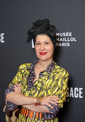 Marylin Fitoussi Personalities at the first major French retrospective devoted to Gianni Versace at the Musée Maillol in Paris on June 4, 2026 Gianni Versace Retrospective brings together nearly 450 exceptional pieces original creations and silhouettes, accessories, sketches, decorative objects, photographs, In a resolutely pop scenography designed by Nathalie Crinière, the exhibition retraces an entire career dedicated to creation, and reveals the multiple inspirations that shaped Versaces universe  Copyright: xAnne-SophiexGuebeyx xBestimagexAnne-SophiexGuebeyx xBestimagex
