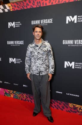 Cédric Galonské Personalities at the first major French retrospective devoted to Gianni Versace at the Musée Maillol in Paris on June 4, 2026 Gianni Versace Retrospective brings together nearly 450 exceptional pieces - original creations and silhouettes, accessories, sketches, decorative objects, photographs, In a resolutely pop scenography designed by Nathalie Crinière, the exhibition retraces an entire career dedicated to creation, and reveals the multiple inspirations that shaped Versaces universe  Copyright: xAnne-SophiexGuebeyx xBestimagexAnne-SophiexGuebeyx xBestimagex