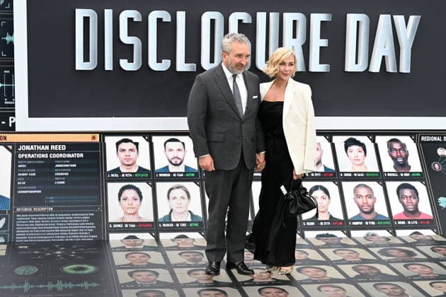 Disclosure Day UK Premiere LONDON, ENGLAND - JUNE 04: Eddie Marsan and Janine Schneider-Marsan attending Disclosure Day UK Premiere, Cineworld, Leicester Square on June 04, 2026 in London, England. CAP MAR MAR Great Britain Copyright: xMartinxHarris CapitalxPicturesx